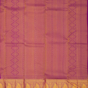 Purple Zariwork Pure Silk Saree