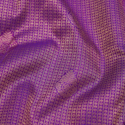 Purple Zariwork Pure Silk Saree