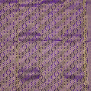Purple Zariwork Pure Silk Saree