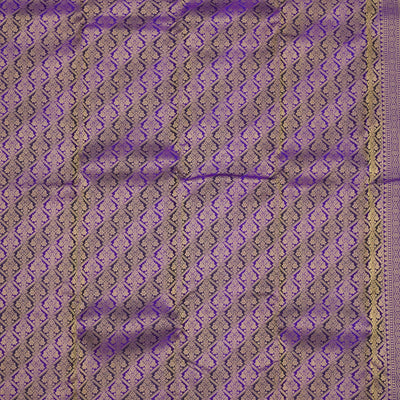 Purple Zariwork Pure Silk Saree