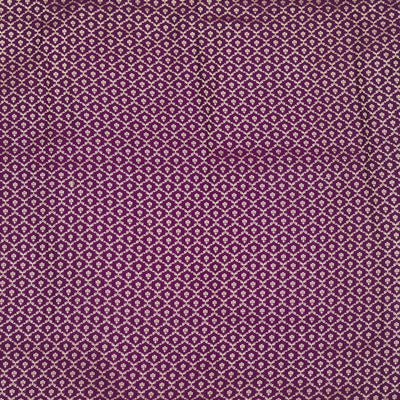 Purple Zariwork Pure Silk Saree
