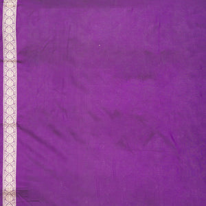 Purple Zariwork Pure Silk Saree