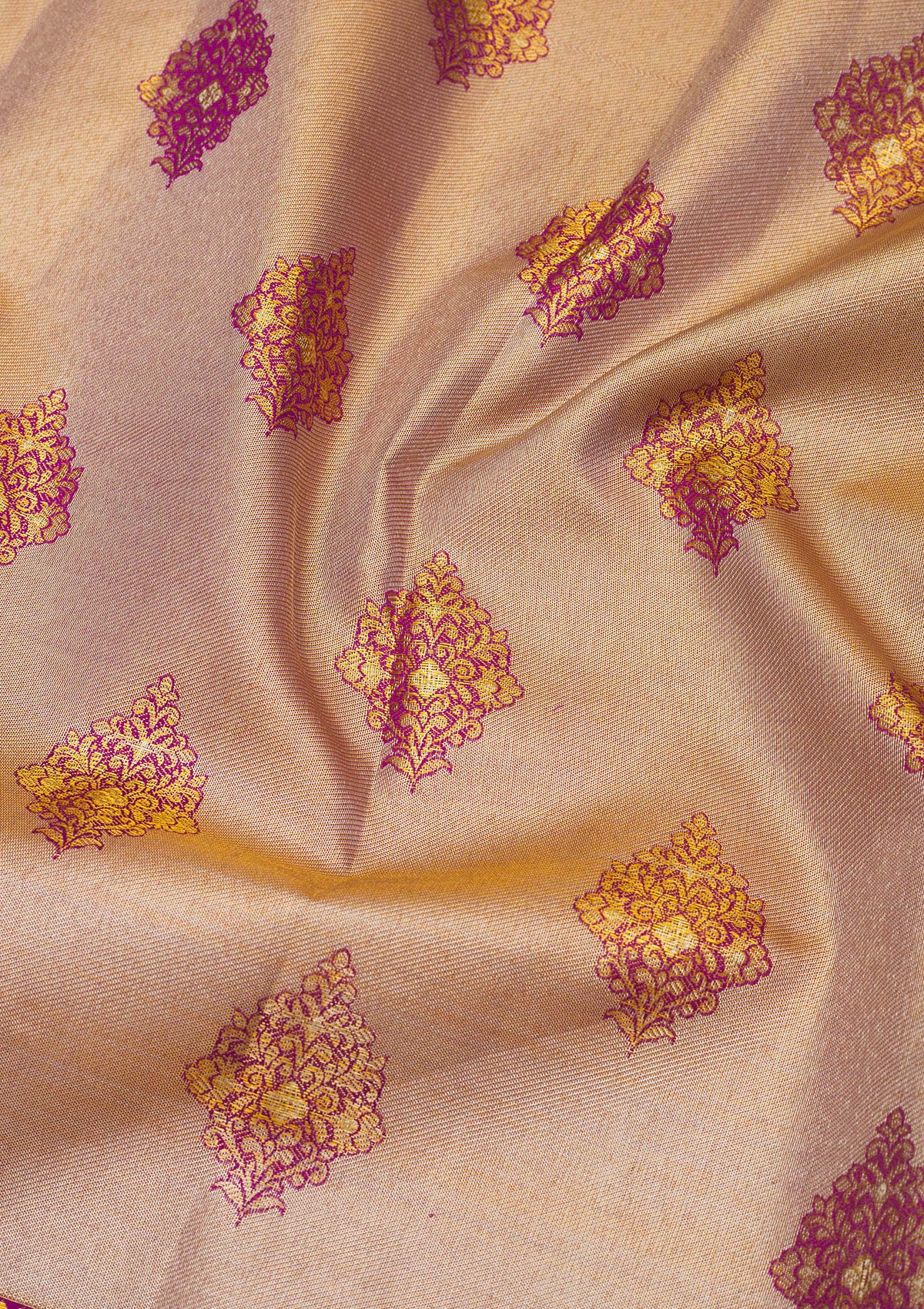Purple Zariwork Pure Silk Saree