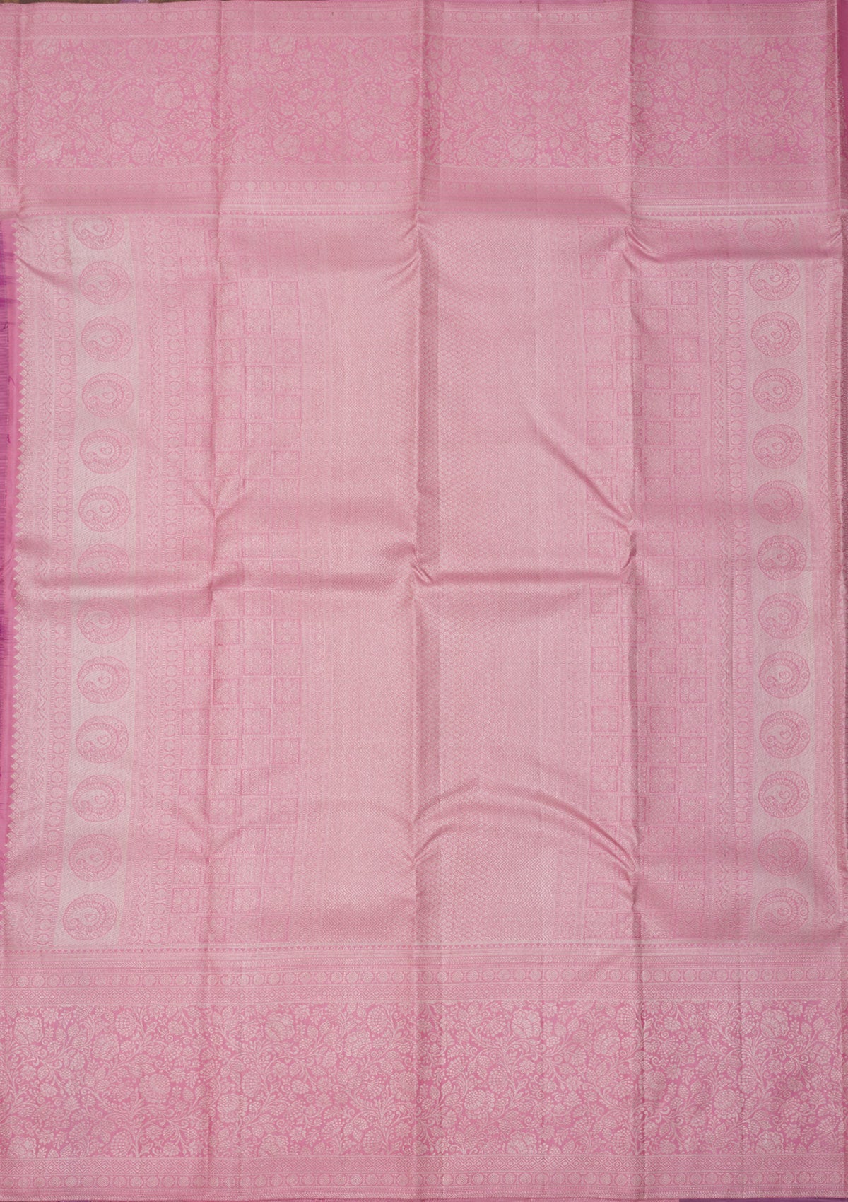 Purple Zariwork Pure Silk Saree