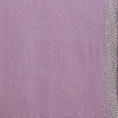 Purple Zariwork Soft Silk Saree