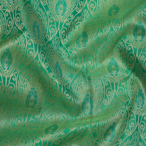 Green Zariwork Pure Silk Saree