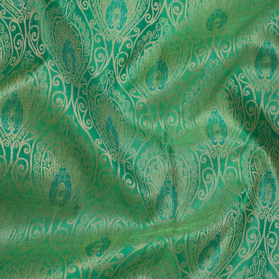 Green Zariwork Pure Silk Saree