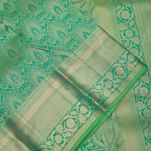 Green Zariwork Pure Silk Saree