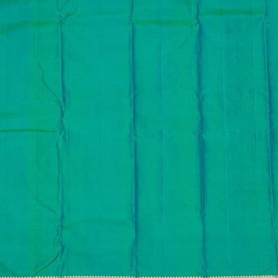 Rama Green Zariwork Pure Silk Saree