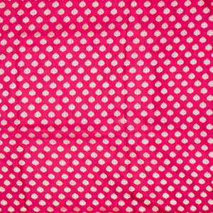 Rani Pink Zariwork Pure Silk Saree