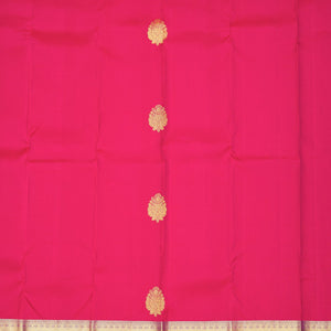 Rani Pink Zariwork Pure Silk Saree