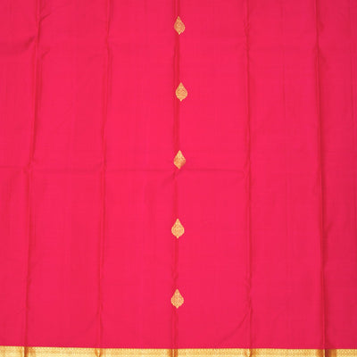 Rani Pink Zariwork Pure Silk Saree