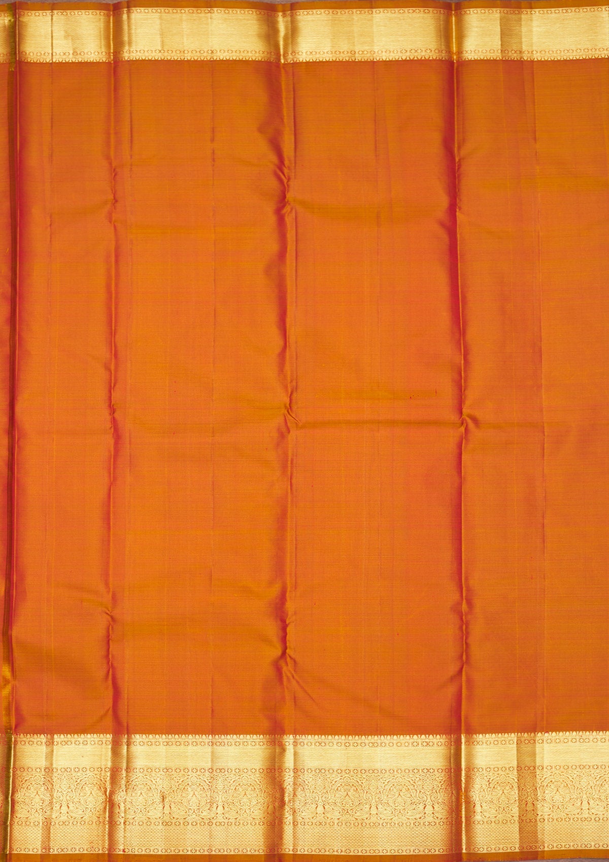 Rani Pink Zariwork Pure Silk Saree