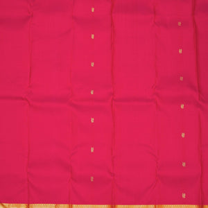 Rani Pink Zariwork Pure Silk Saree