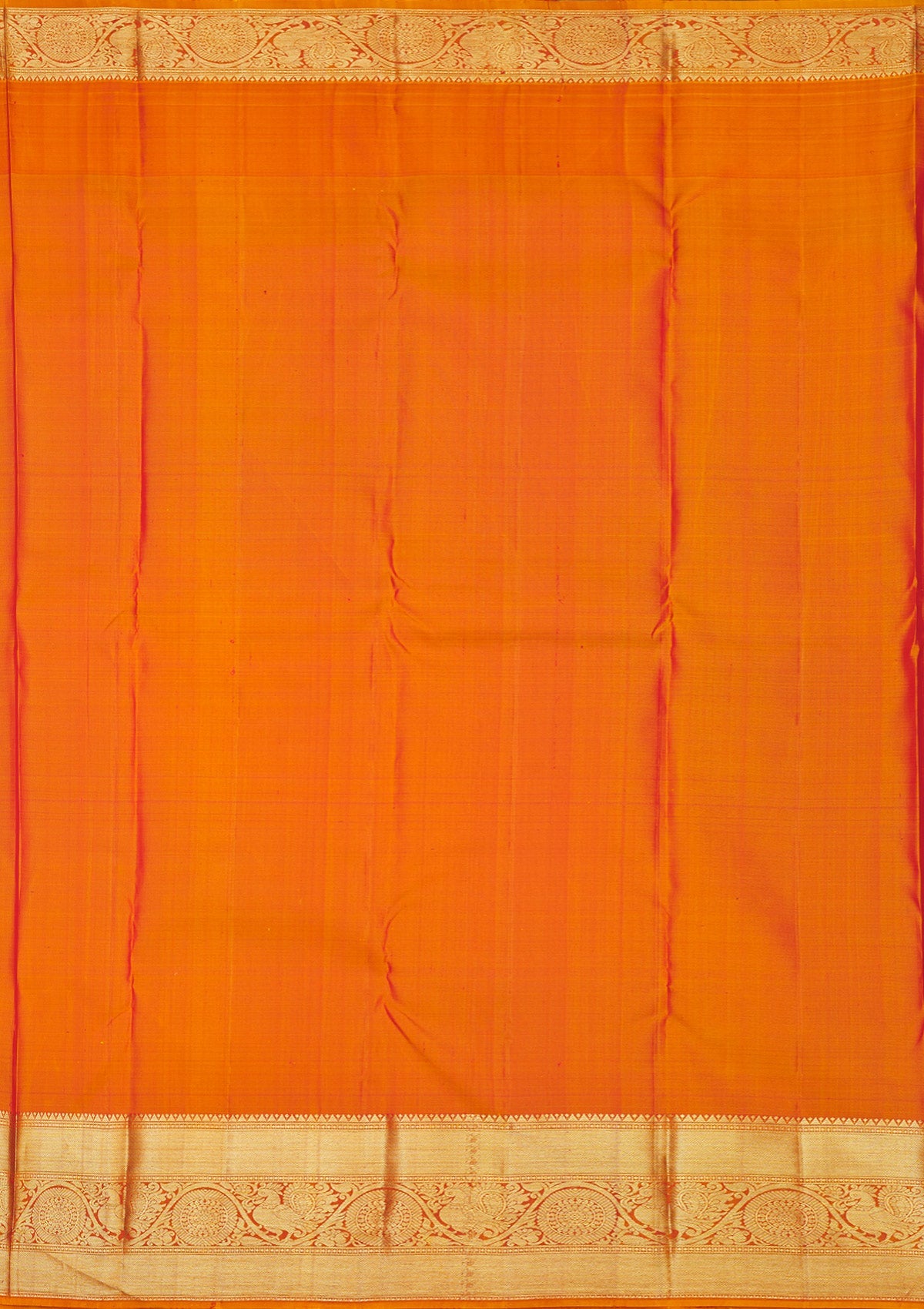 Rani Pink Zariwork Pure Silk Saree