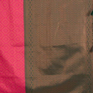 Rani Pink Zariwork Soft Silk Saree