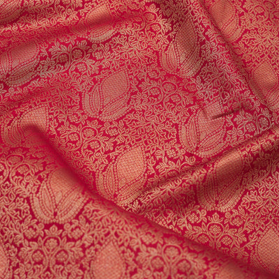 Red Zariwork Pure Silk Saree