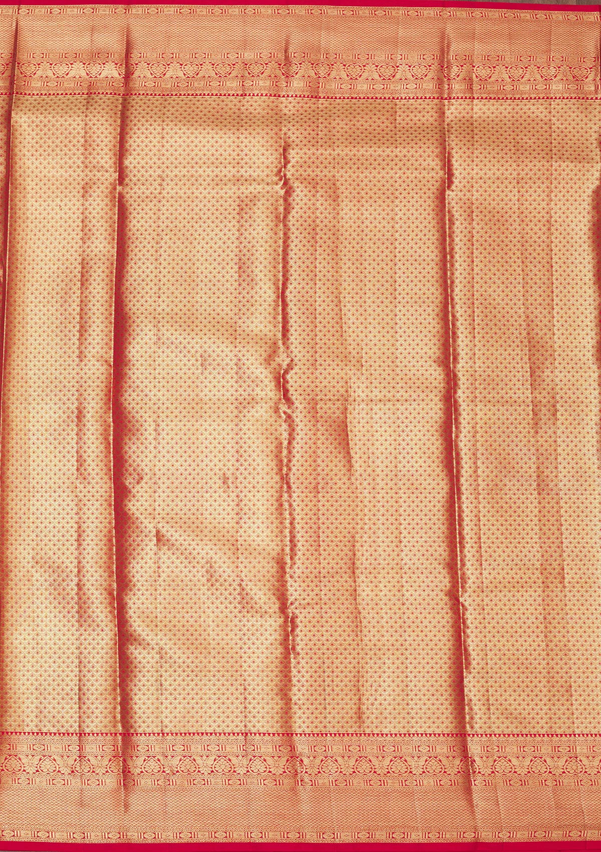 Red Zariwork Pure Silk Saree