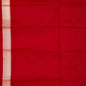 Red Zariwork Pure Silk Saree