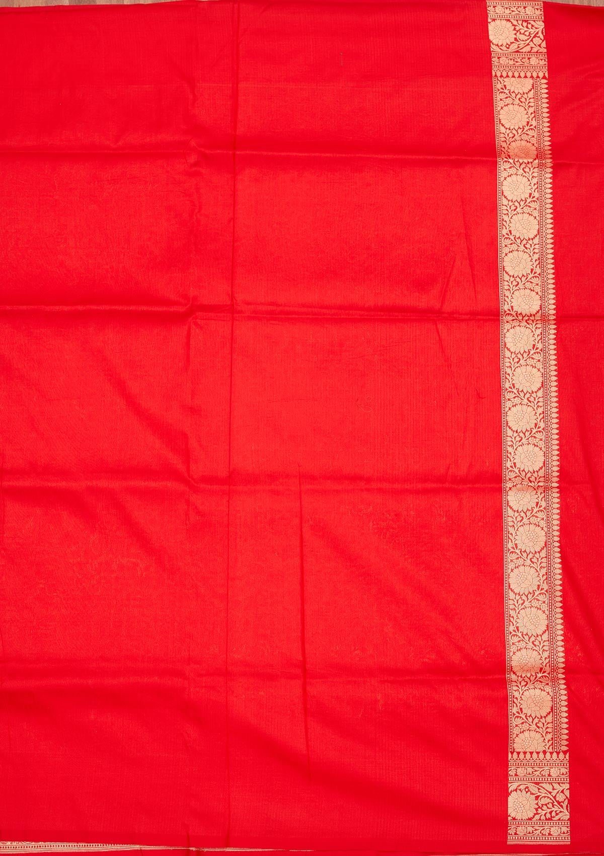 Red Zariwork Pure Silk Saree