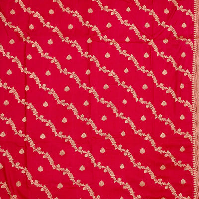 Red Zariwork Pure Silk Saree