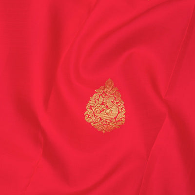 Red Zariwork Pure Silk Saree