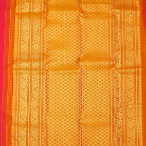 Red Zariwork Pure Silk Saree