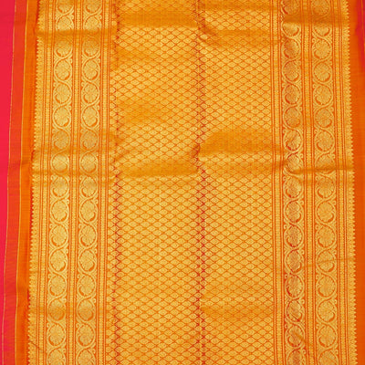 Red Zariwork Pure Silk Saree