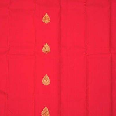 Red Zariwork Pure Silk Saree