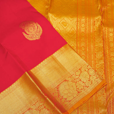 Red Zariwork Pure Silk Saree