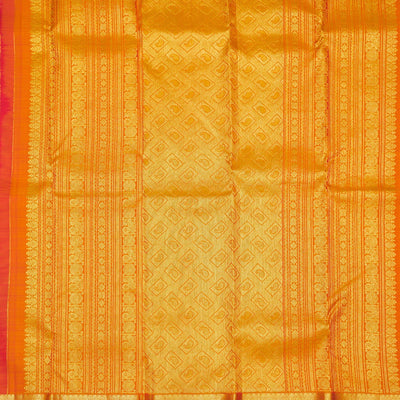 Red Zariwork Pure Silk Saree