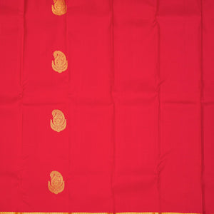 Red Zariwork Pure Silk Saree