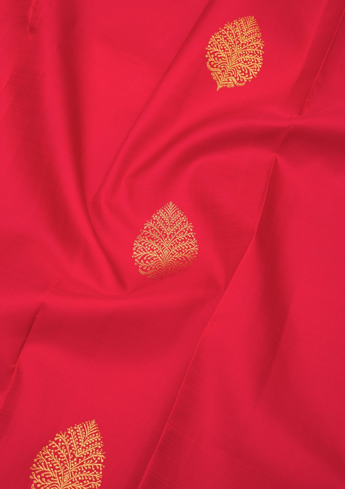 Red Zariwork Pure Silk Saree