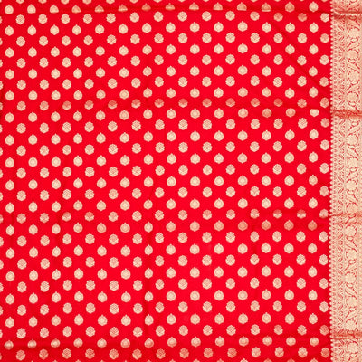 Red Zariwork Pure Silk Saree