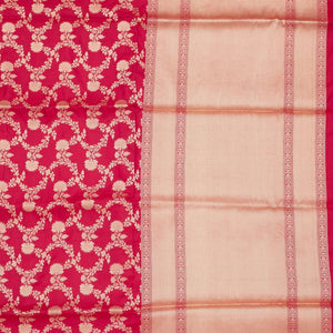 Red Zariwork Pure Silk Saree