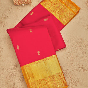 Red Zariwork Pure Silk Saree