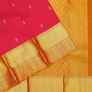 Red Zariwork Pure Silk Saree