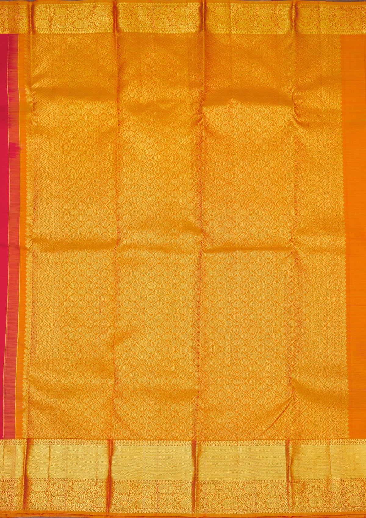 Red Zariwork Pure Silk Saree