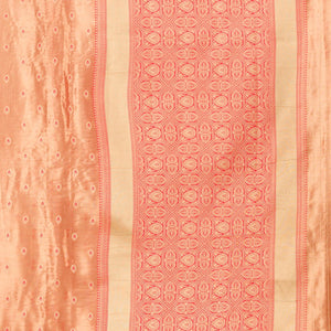 Red Zariwork Tissue Saree