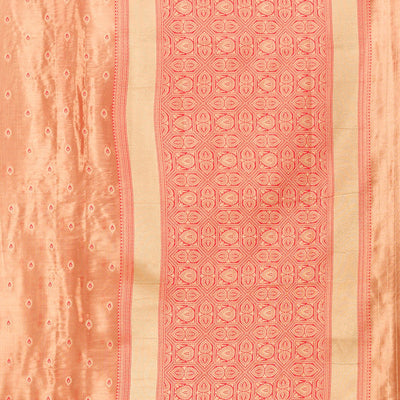 Red Zariwork Tissue Saree