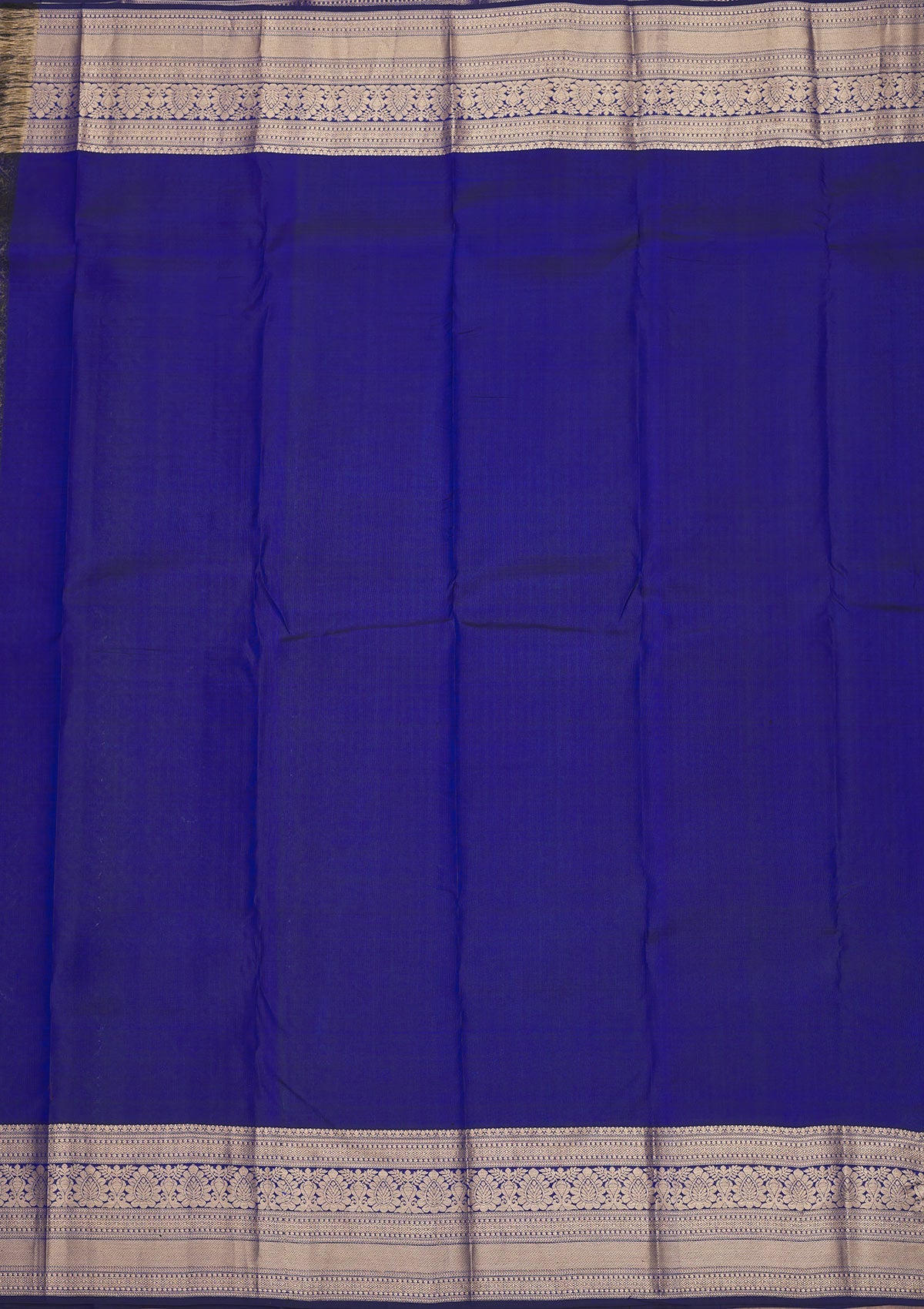 Royal Blue Zariwork Pure Silk Saree