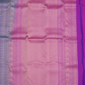 Royal Blue Zariwork Pure Silk Saree