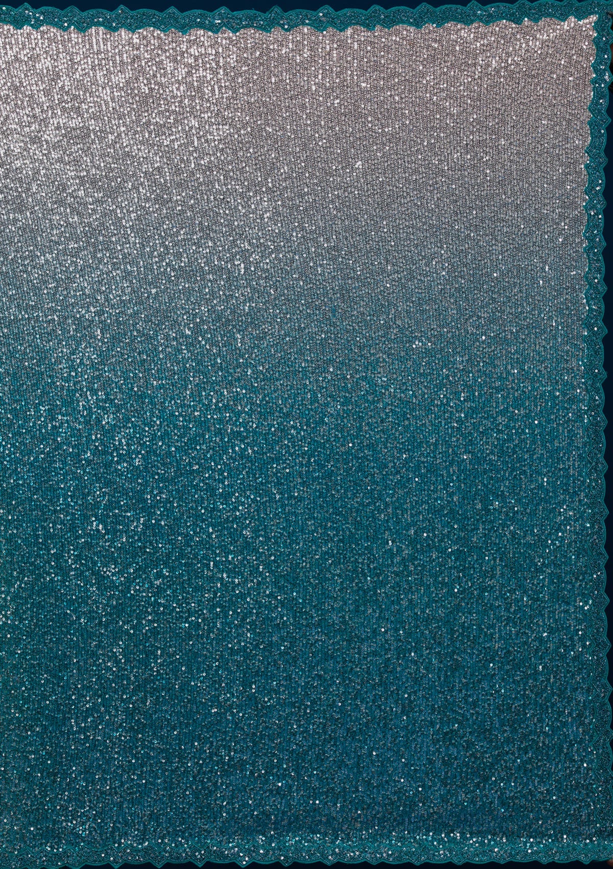 Sea Green Sequins Georgette Saree