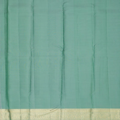 Sea Green Zariwork Pure Silk Saree