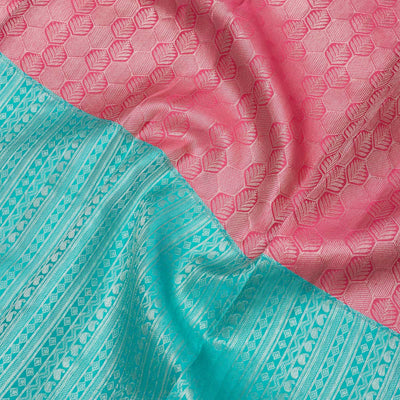 Sky Blue Zariwork Pure Silk Saree