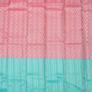 Sky Blue Zariwork Pure Silk Saree