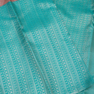 Sky Blue Zariwork Pure Silk Saree
