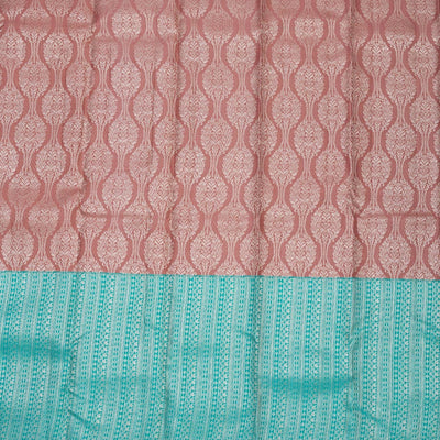 Sky Blue Zariwork Pure Silk Saree