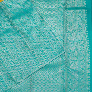 Sky Blue Zariwork Pure Silk Saree