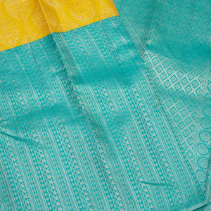 Sky Blue Zariwork Pure Silk Saree